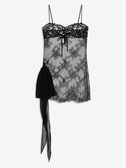 For Love & Lemons Antique Paisley Slip Dress