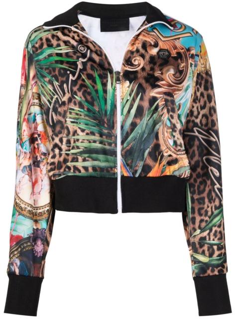 PHILIPP PLEIN Baroque Flowers printed jacket
