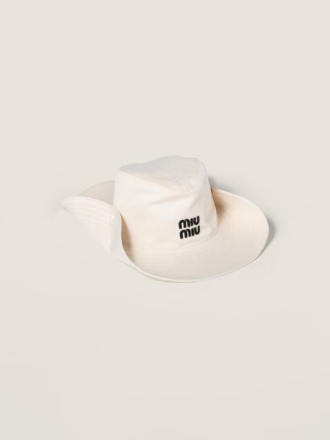 Miu Miu Drill hat