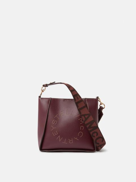 Stella McCartney Logo Studded Grainy Alter Mat Shoulder Bag