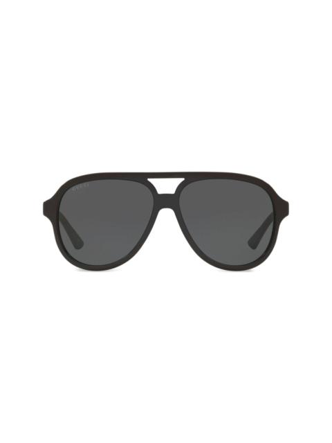 GUCCI pilot-frame tinted sunglasses