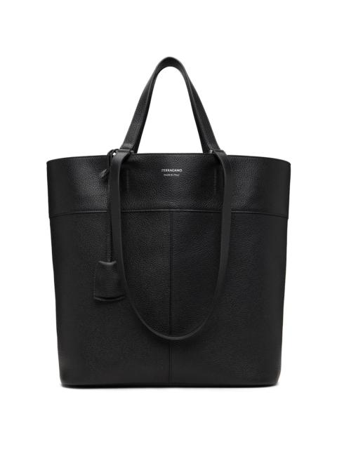 FERRAGAMO Black Calfskin Tote