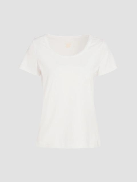 KOBI HALPERIN Women's Ahava Cotton-Blend Scoopneck T-Shirt - White