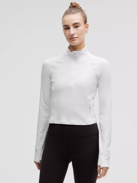 lululemon It's Rulu Cropped Half Zip *Updated