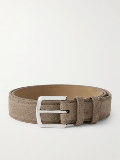 GEORGE CLEVERLEY 3cm Suede Belt