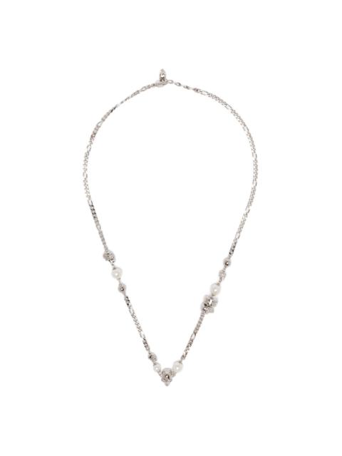 Alexander McQueen skull-charm curb-chain necklace
