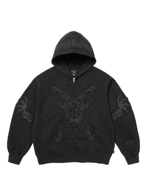 Supreme x Yohji Yamamoto zip-up hoodie