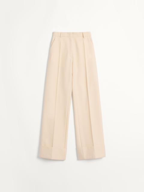 Valentino DIAGONAL DRY WOOL PANTS