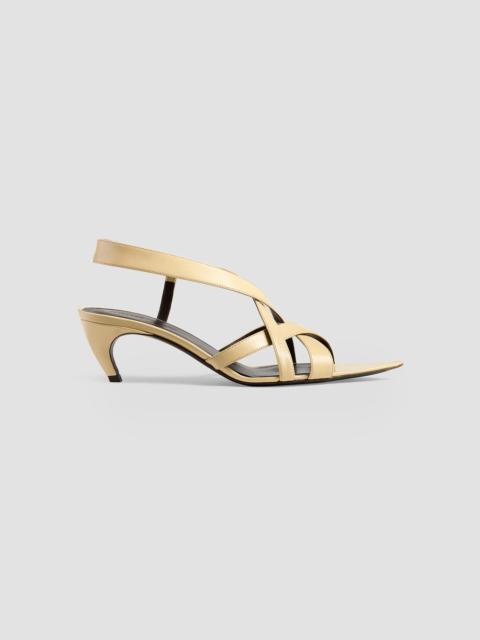 KHAITE Women's Sadie 55MM Leather Sandals - Butter