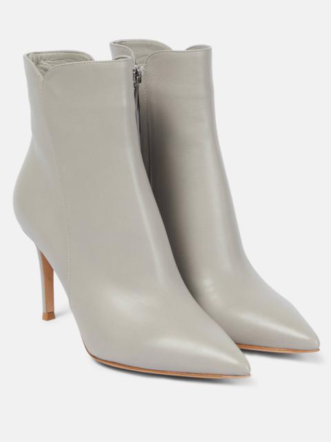 Levy 85 leather ankle boots