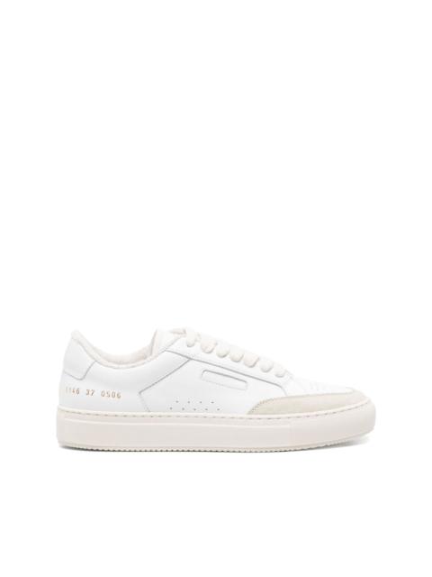 Common Projects stamped-numbers leather sneakers