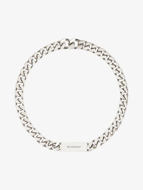 Givenchy ID NECKLACE IN METAL