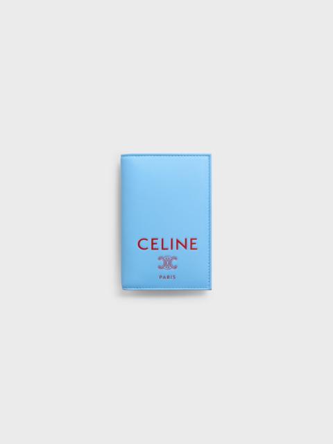 CELINE VERTICAL CARD HOLDER IN SMOOTH LAMBSKIN