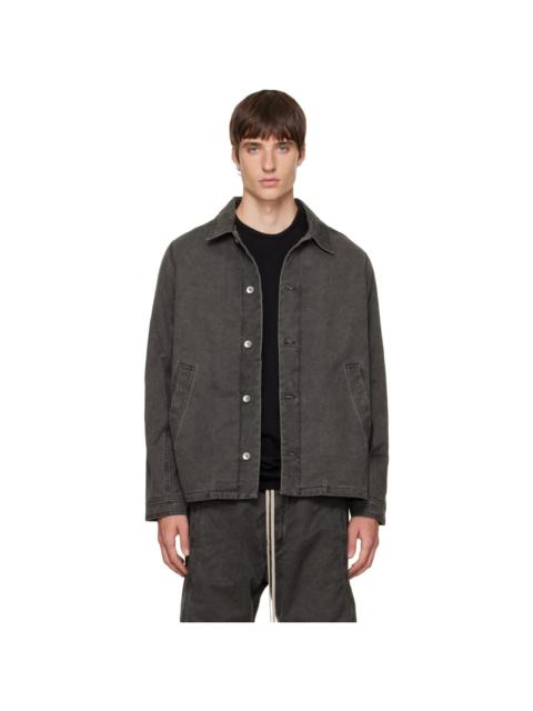 Rick Owens DRKSHDW Gray Tower Brad Jacket