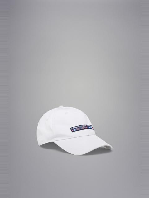 Paul & Shark BASEBALL CAP WITH NAUTICAL BADGE