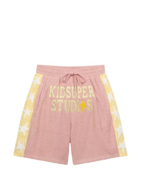 KidSuper star appliqué shorts