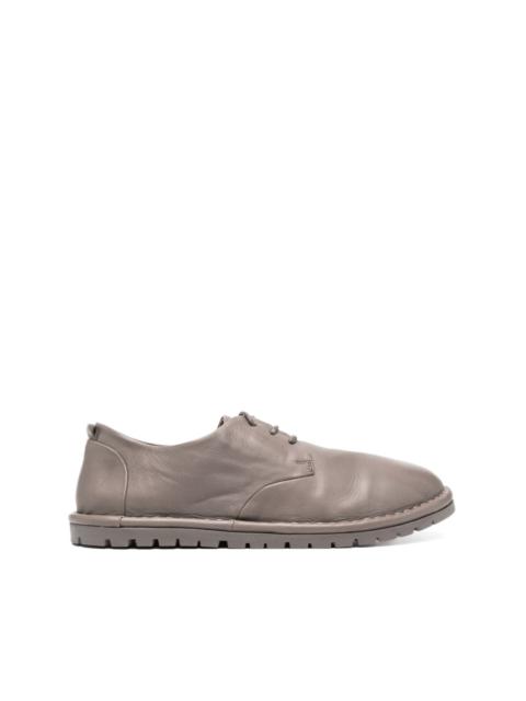 lace-up leather oxford shoes