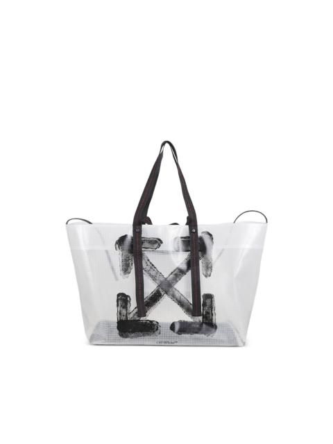 arrow-motif tote bag