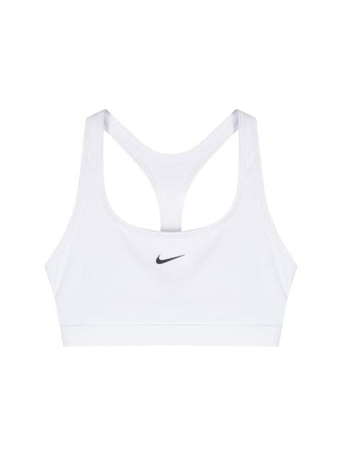 Nike Swoosh-print sports bra