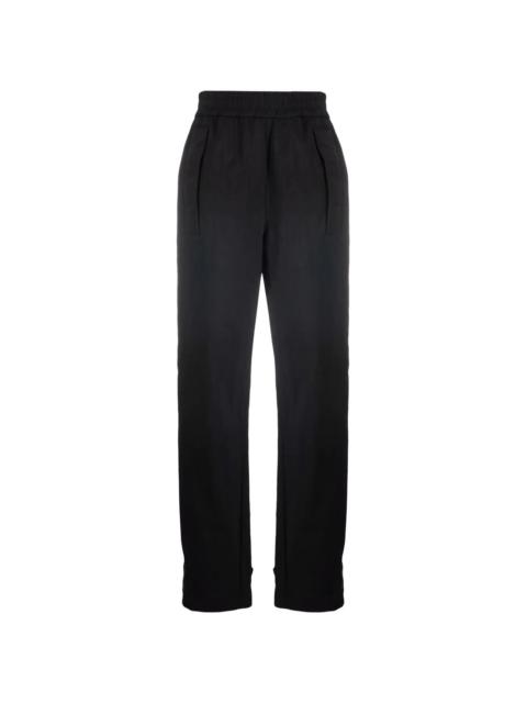 Off-White ankle-strap straight-leg trousers