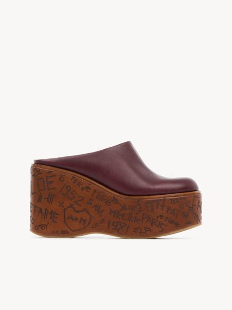 Chloé MAXIME WEDGE MULE