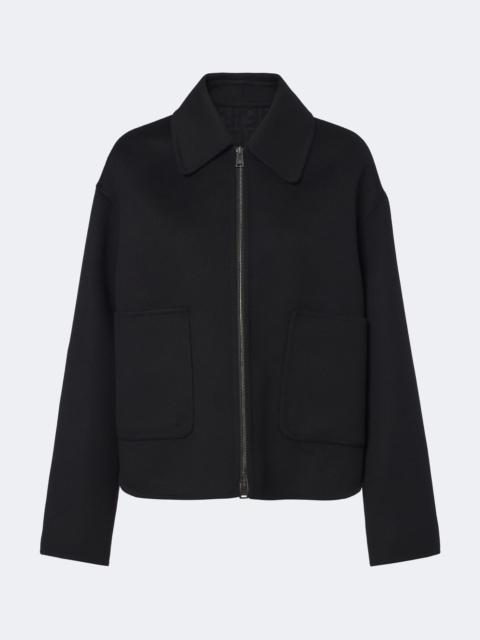 FENDI Wool and silk blouson jacket