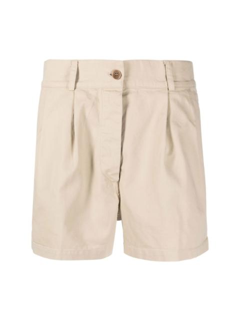 Aspesi high-waist wide-leg shorts