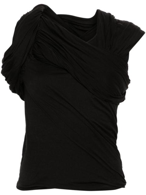 Rick Owens Harness T draped top