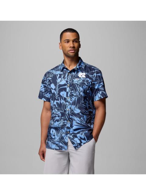 Columbia Men's Collegiate PFG Super Slack Tide Shirt - North Carolina
