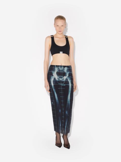 Jean Paul Gaultier THE LONG BLACK SQUELETOR SKIRT