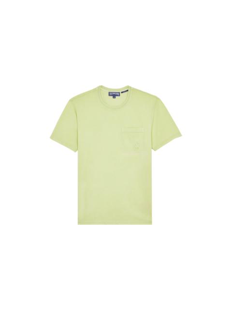 Vilebrequin Men Solid Organic cotton T-shirt Natural Colors