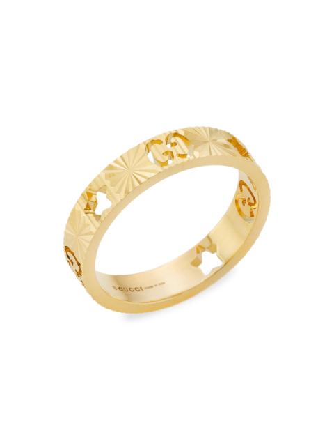 GUCCI Women's Icon 18K Yellow Gold Star Ring - Yellow Gold