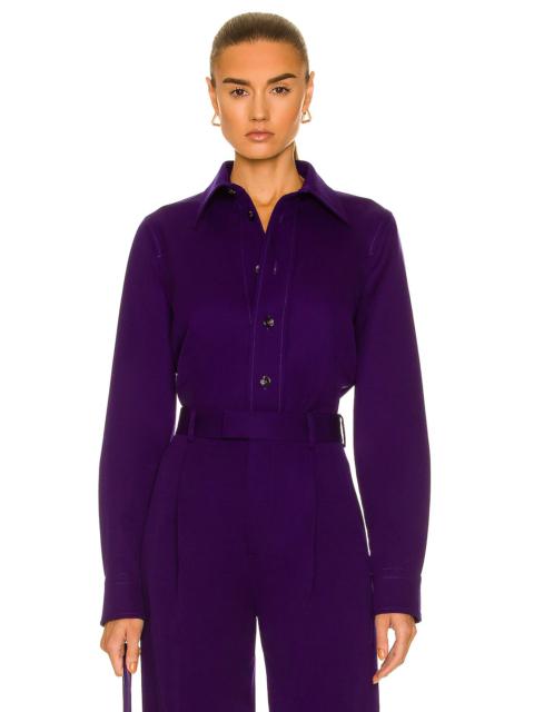 Bottega Veneta Grain De Poudre Shirt