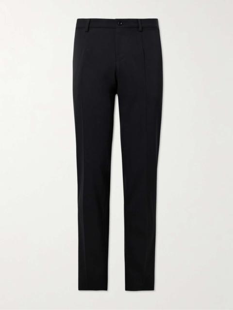 Dolce & Gabbana Straight-Leg Stretch-Wool Twill Trousers