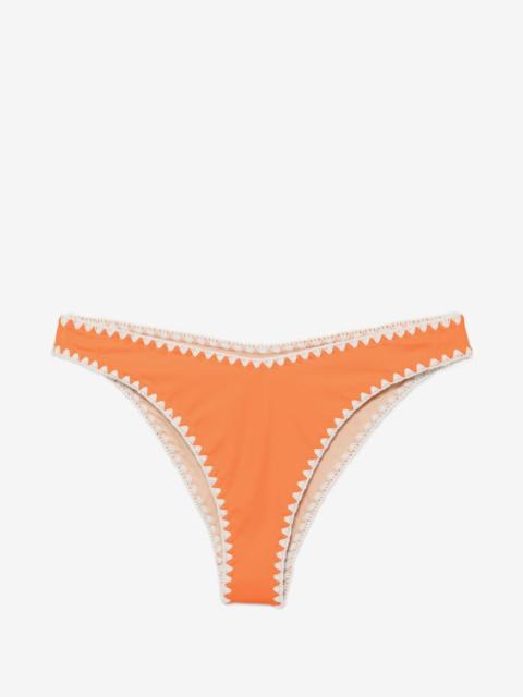 LESLIE AMON Orange Slice bikini bottoms