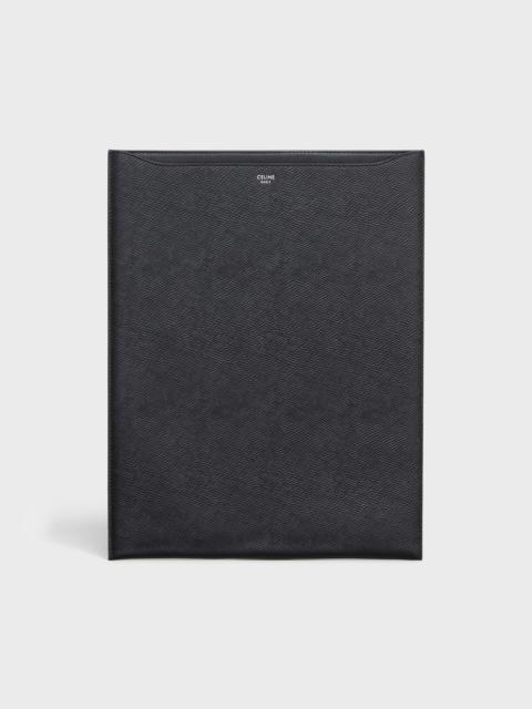 CELINE TABLET SLEEVE  IN  GRAINED CALFSKIN