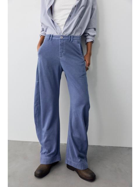 FREE PEOPLE Spotlight Knit Barrel Trousers