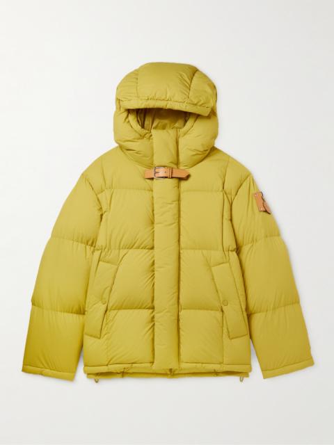 Moncler 1 Moncler JW Anderson Wintefold Logo-Appliquéd Quilted Shell Hooded Down Jacket