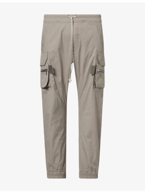 Rick Owens Mastodon Drawstring Cotton-Blend Cargo Pants