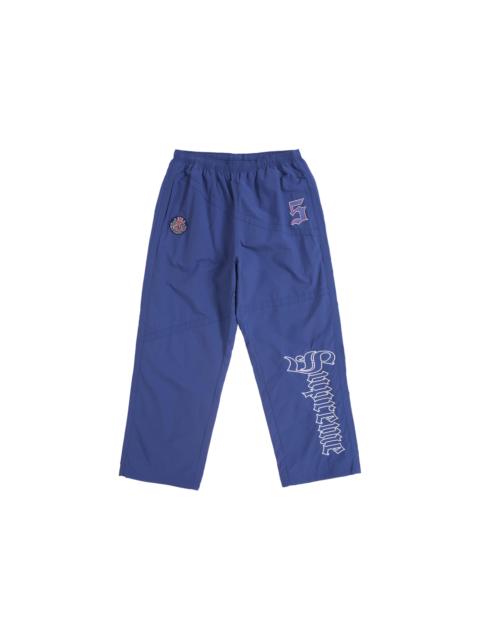 Supreme Supreme Old English Track Pant Light Navy