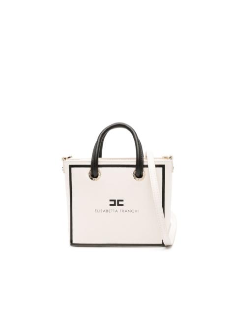 ELISABETTA FRANCHI mini 24/7 logo-print tote bag