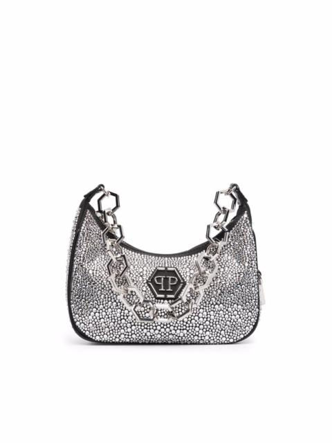 PHILIPP PLEIN crystal-embellished shoulder bag