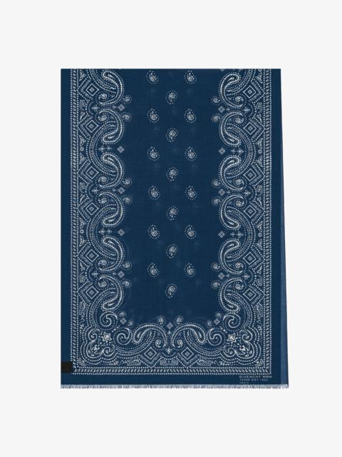Givenchy BANDANA STOLE IN CASHMERE AND SILK