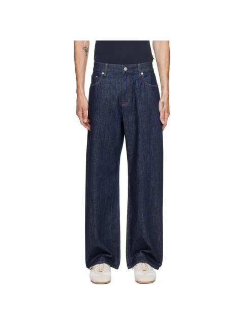 Helmut Lang Navy Wardrobe Jeans