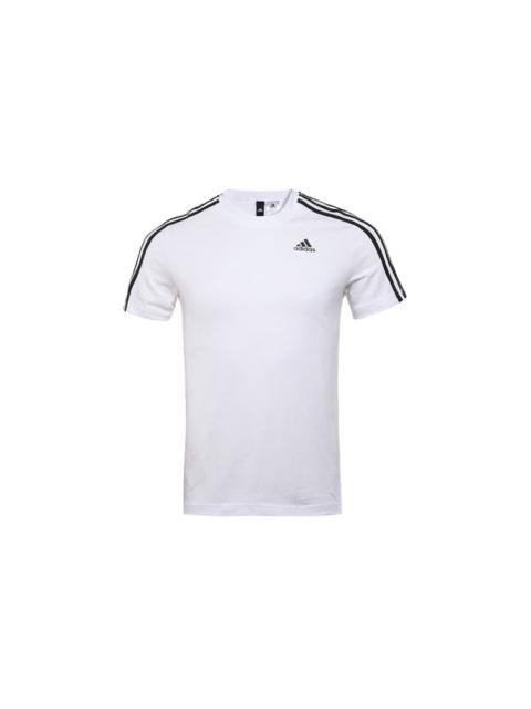 Men's adidas Solid Color Sports White T-Shirt S98716