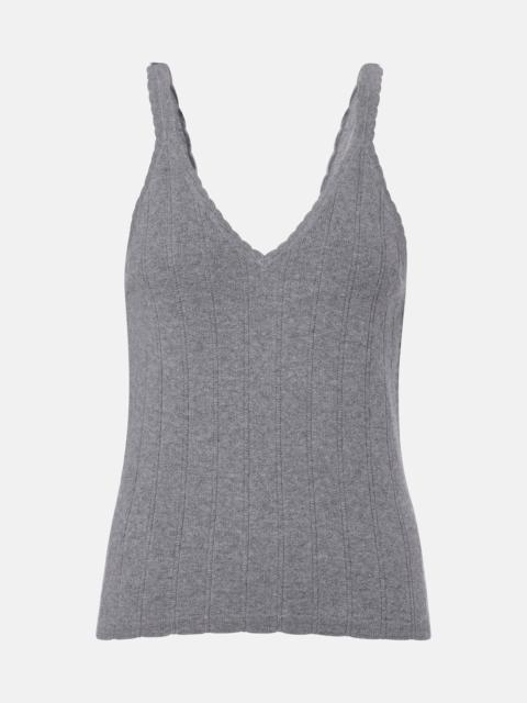 LISA YANG Suni cotton and cashmere tank top