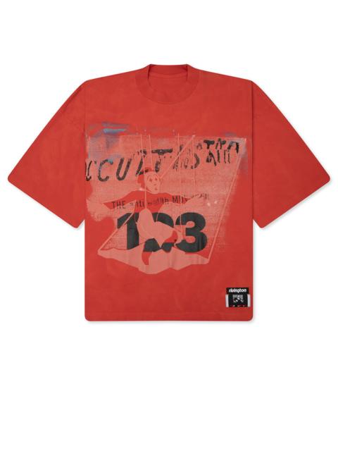 RRR123 LEFT OUT VINTAGE TEE - RED