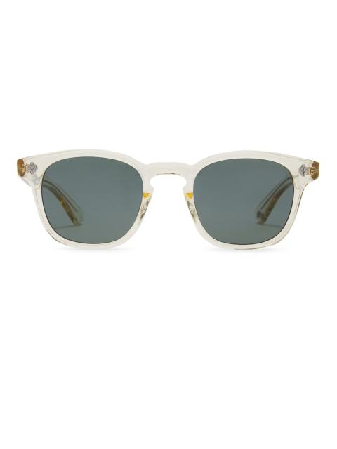 Garrett Leight Ace Sun in Pure Glass & Semi-Flat Blue Smoke