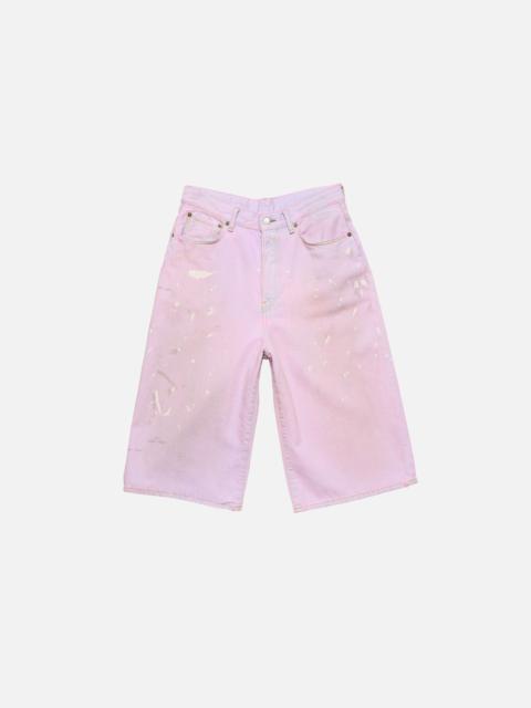 Acne Studios Pink denim shorts - Pink