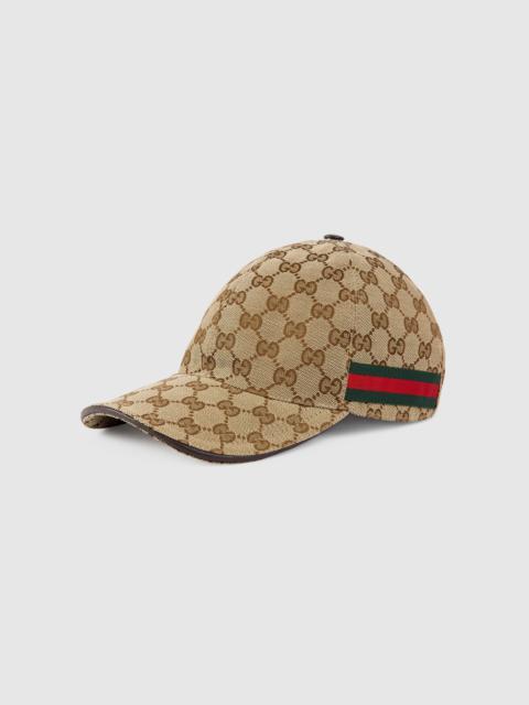 GUCCI Original GG canvas baseball hat with Web